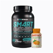 Smart gainer 3lb + one pack vitamin c - 1 pack